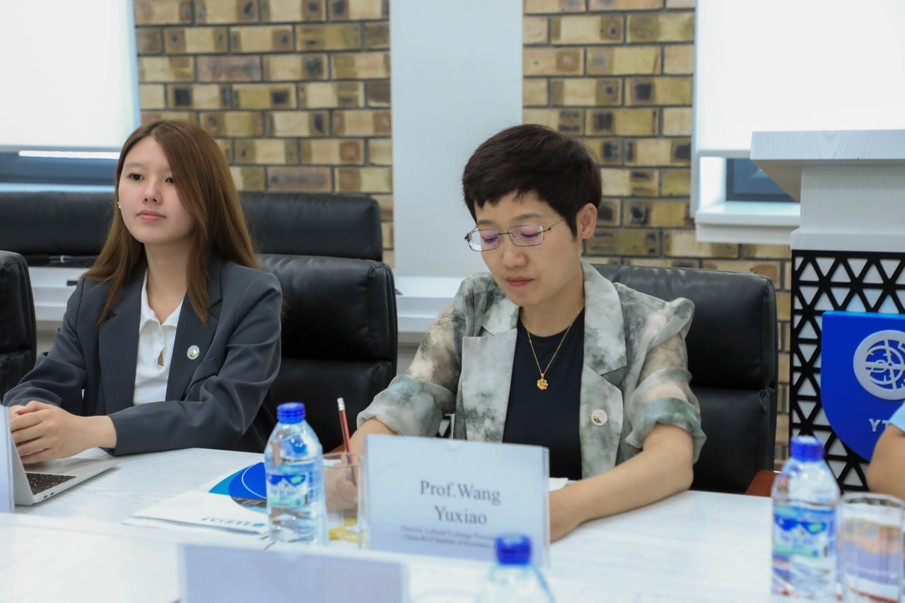 Делегация China-SCO Institute of Economy and Trade, сотрудничающего с более чем 80 странами мира и реализующего масштабные образовательные и исследовательские проекты, посетила Ташкентский международный университет Кимё.