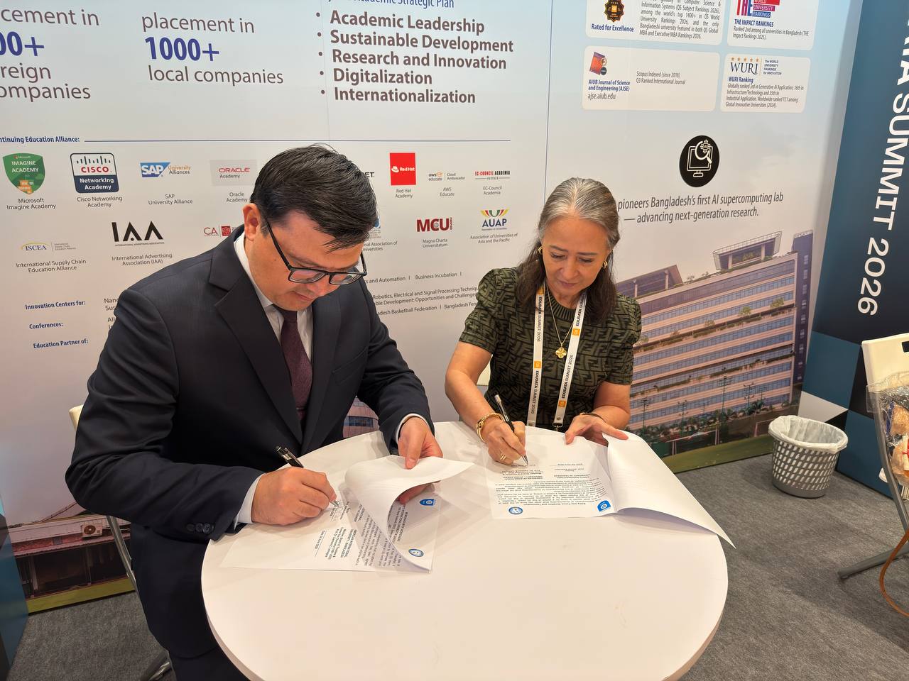 : Kimyo international university Expands International Cooperation at QS EduData Summit 2026
