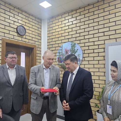 At the Tashkent International University of Chemistry, a meeting was held with Professor, Doctor of History, Director of the Institute of Psychology and Education of the Kazan Federal University Kalimullin Aidar Minimansurovich.