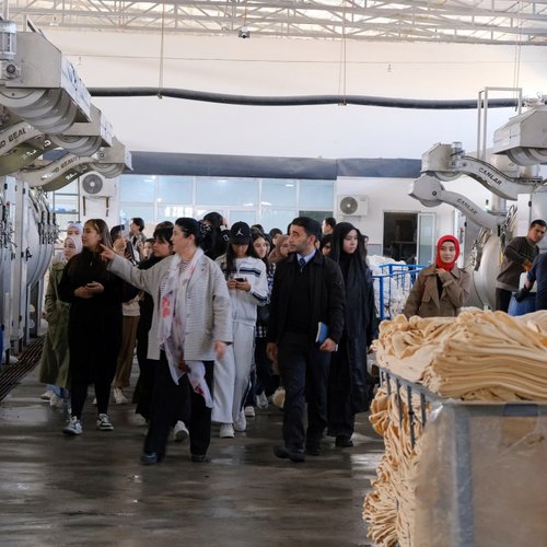 OB Textile Group fabrikasiga tashrif