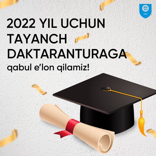 Admission to the basic doctorate for 2022