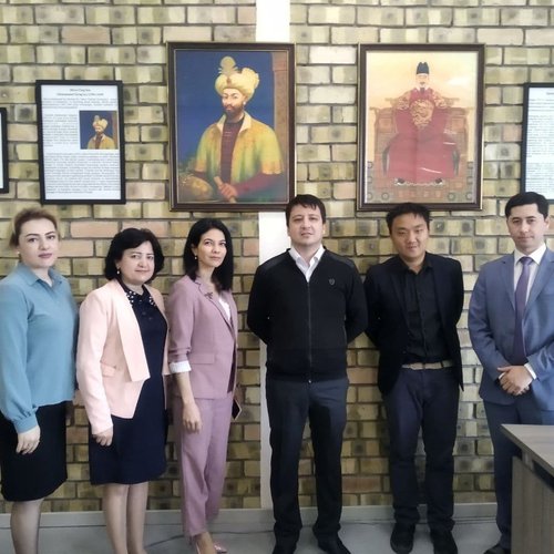 On April 7, the rector of the Yeoju Technical Institute in Tashkent, Janpolat Kudaibergenov, received a delegation led by the rector of the Tashkent Chemical-Technological Institute Botir Usmanov.