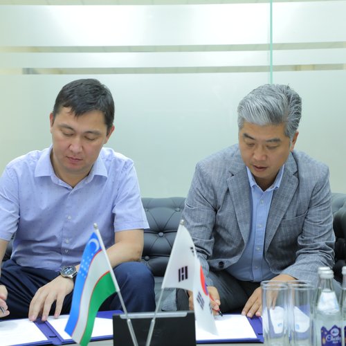 Сотрудничество между Ташкентским международным университетом Кимё и Корейским лифтовым университетом