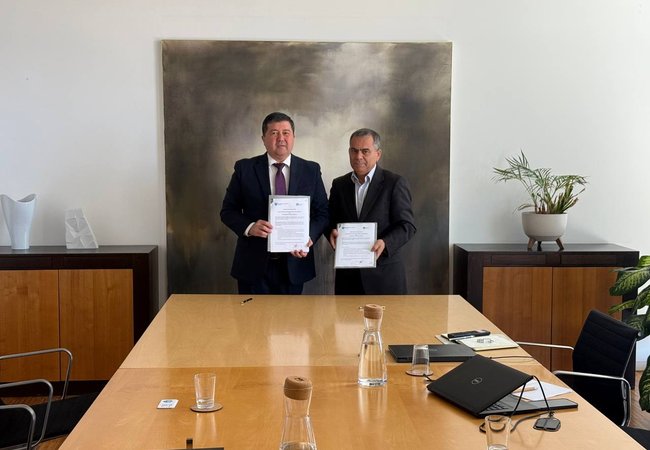 22 июля 2025 года делегация Ташкентского Международного университета химии (KIUT), находящаяся с официальным визитом в Португалии, посетила Университет Авейру, расположенный в городе Авейру.