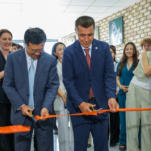 Kimyo xalqaro universitetida Yaponiya elchisi ishtirokida yapon tili kafedrasi ochildi