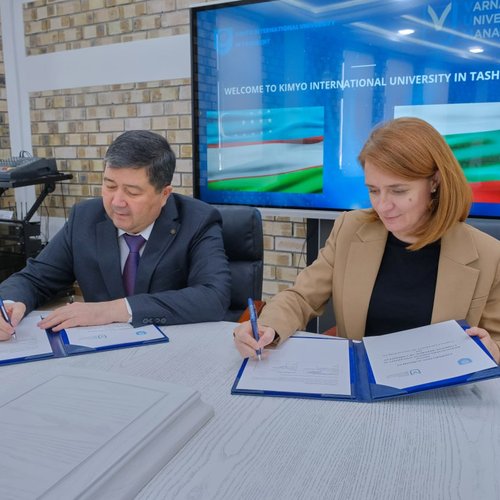 On October 12 this year, the director of International Cooperation at Varna University in Bulgaria, Dr. Kristina Armutlieva, visited Kimyo International University in Tashkent