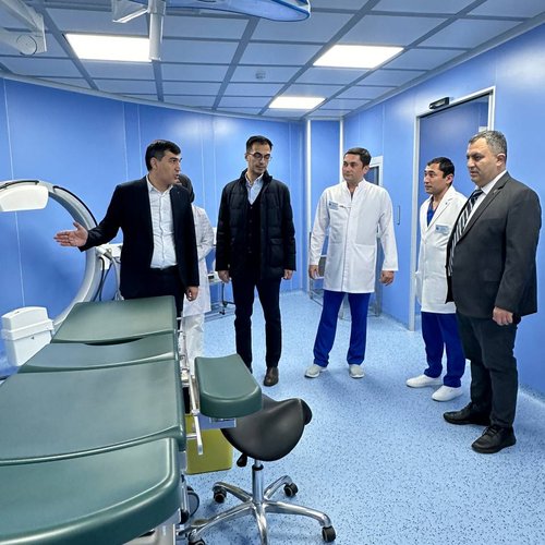 Necmettin Erbakan universitetidan (NEU) kelgan delegatsiya aʼzolari “Kimyo University Hospital” klinikasi faoliyati bilan yaqindan tanishdi