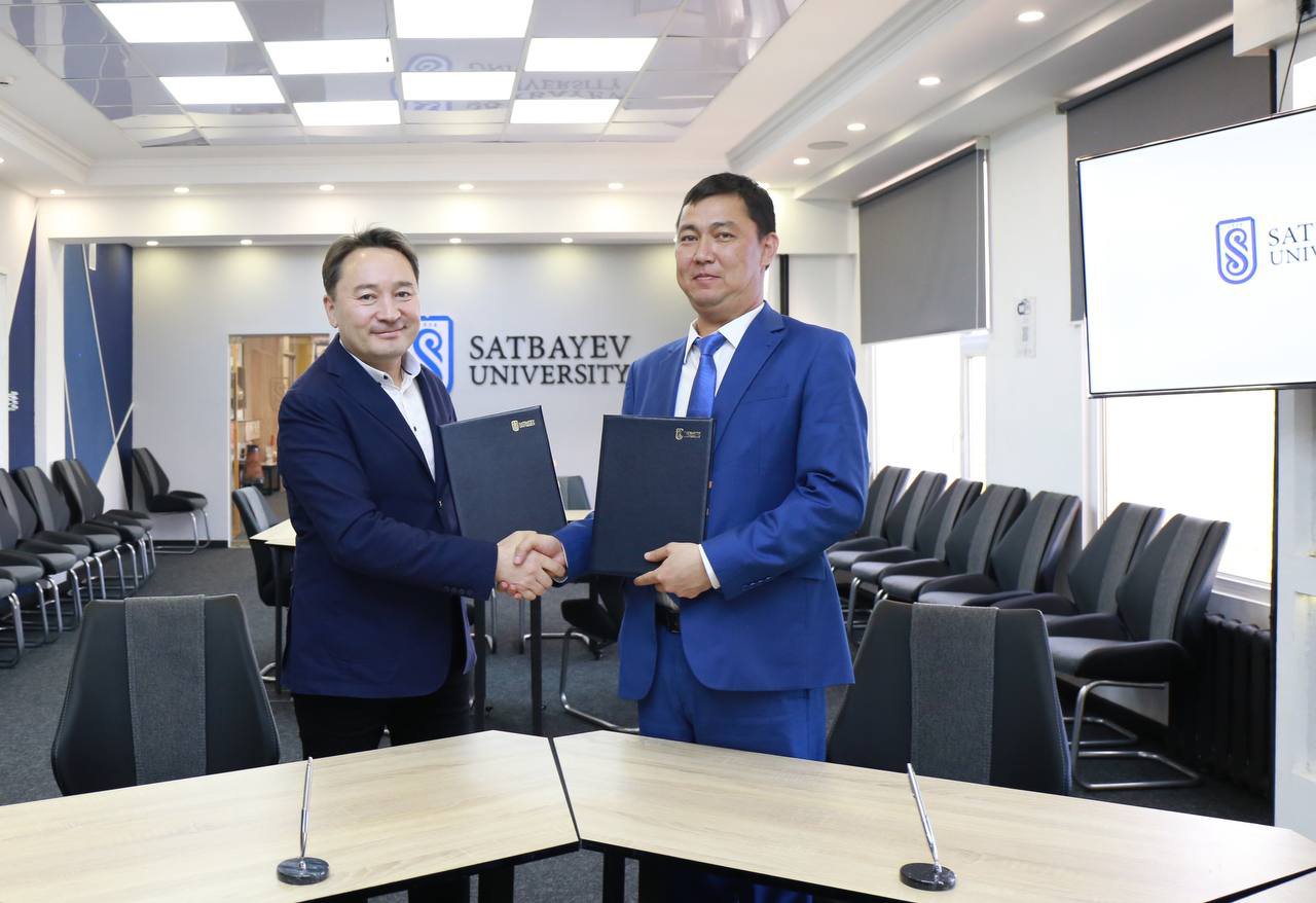 a memorandum of cooperation was signed with Satbayev University.