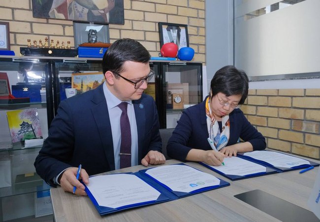 The cooperation between Kimyo International University in Tashkent and the Confucius Institute opens new international opportunities for students.