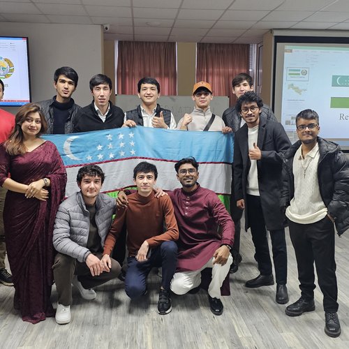 Our students, currently studying at Varna University of Management in the Republic of Bulgaria under a 2+2 joint program, took part in the celebration of International Culture Day
