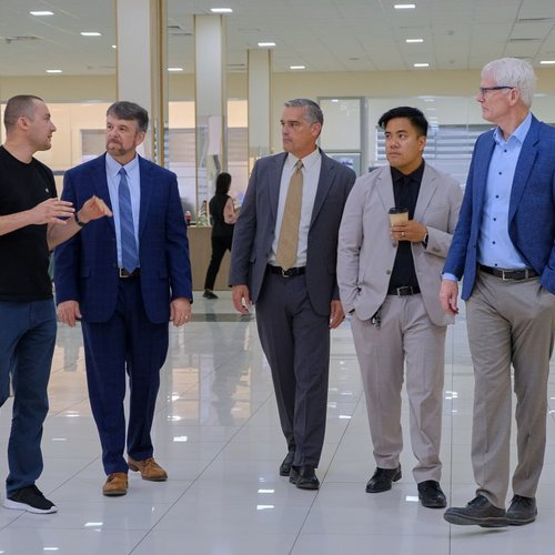 Industry and Education Integration: U.S. Delegation at Kimyo International University in Tashkent