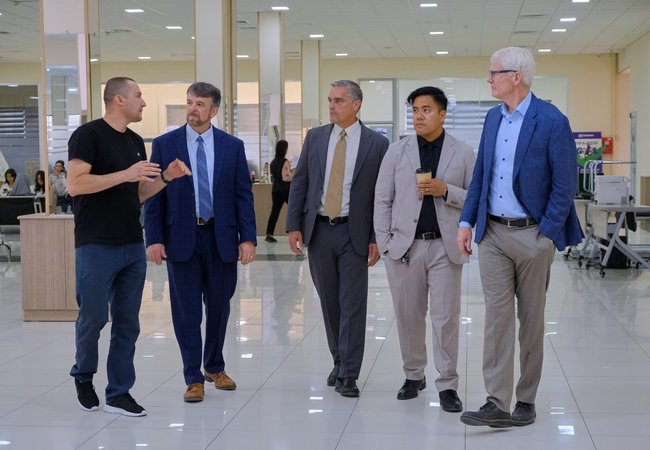 Industry and Education Integration: U.S. Delegation at Kimyo International University in Tashkent