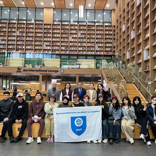 В рамках программы академической мобильности была организована выездная встреча со студентами Kimyo International University in Tashkent, обучающимися в течение одного семестра в Южной Корее, в частности в Jeonbuk National University.
