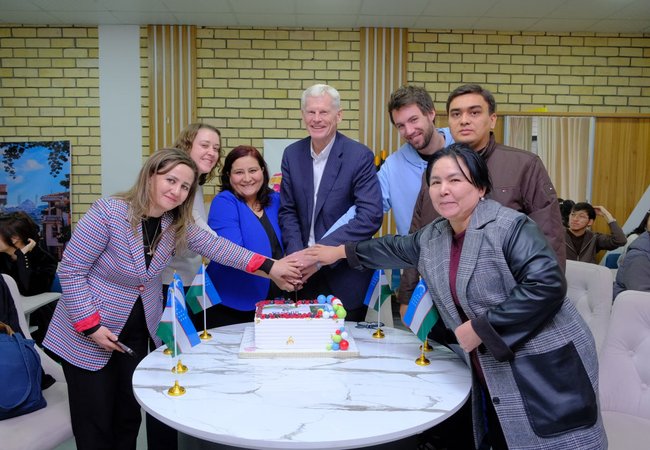 On December 8, in celebration of the Constitution Day of the Republic of Uzbekistan, a spiritual and educational event was organized with the participation of students.