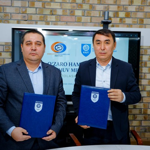 KIUT va Energetika muammolari instituti qo‘shma ilmiy loyihalarni amalga oshiradi