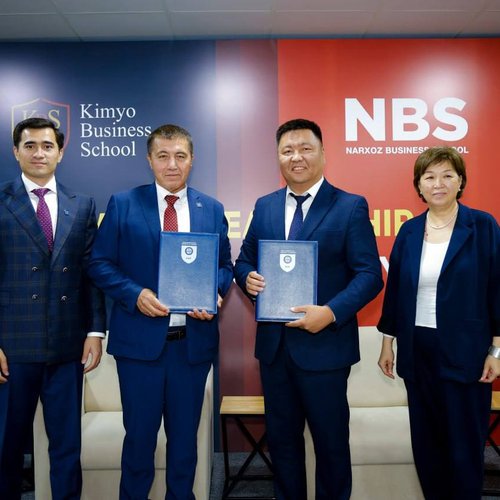 Toshkent Kimyo xalqaro universiteti (KIUT) Qozog‘istonning Narxoz University tarkibidagi Narxoz Business School (NBS) bilan hamkorlikda biznes ta’limining yangi yo‘nalishini yo‘lga qo‘ydi
