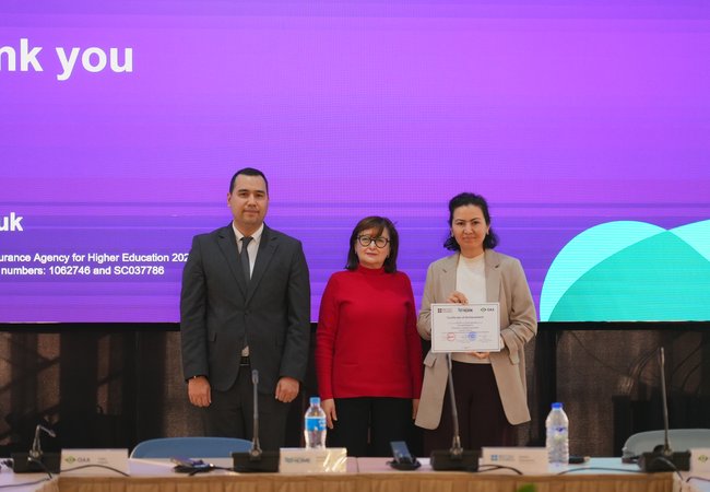 2–3-fevral kunlari Toshkentda “Oliy ta’limda sifatni ta’minlash tamoyillari” mavzusida xalqaro o‘quv seminari bo‘lib o‘tdi.