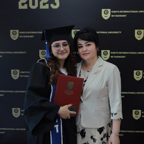 Graduation ceremony held at Kimyo International University in Tashkent