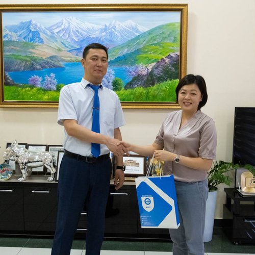 Сегодня в Ташкентский международный университет Кимё посетила главный советник проректора малайзийского университета INTI International г-жа проф. Лай Йин Линг