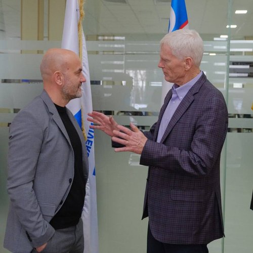 ⚽️ Ilyas Zeytullayev Toshkent Kimyo xalqaro universitetiga tashrif buyurdi