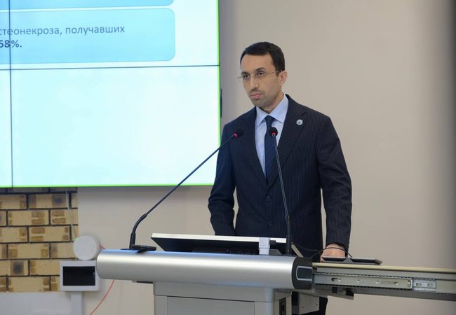 At Kimyo International University in Tashkent, an official PhD dissertation defense was held for the first time, integrating the fields of digital medicine, traumatology, and orthopedics