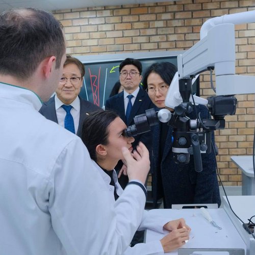 An internship opportunity in South Korea has been opened for Medical students of Kimyo International University in Tashkent.