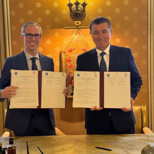 KIUT Delegation Visits the Prestigious University of Pavia in Italy