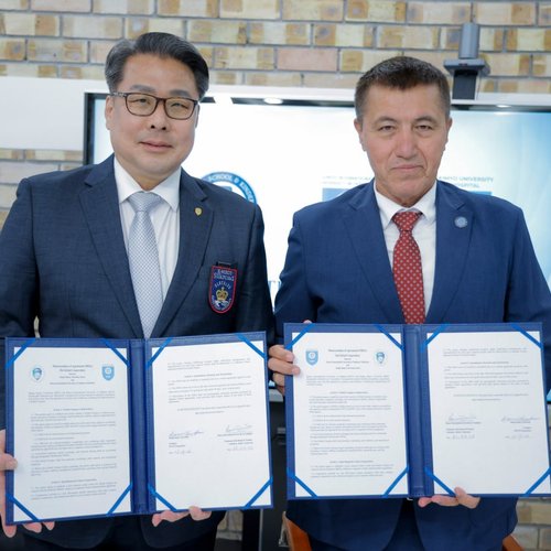 President of Daegu Haany University Visits Kimyo International University in Tashkent