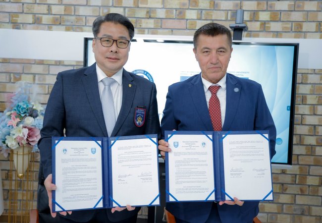 Daegu Haany University prezidenti Toshkent Kimyo xalqaro universitetiga tashrif buyurdi