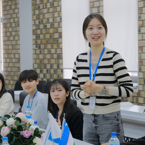A group of students from Toshkent Kimyo xalqaro universiteti previously studied Artificial Intelligence (AI) under the K-Asia international program in South Korea and Kazakhstan.