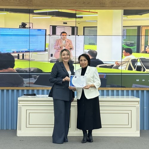 Профессор кафедры «Финансы», доктор экономических наук Хамидова Фаридахон Абдулкарим кизи приняла участие в международном тренинге в рамках проекта Всемирного банка MUNIS и стала обладателем международного сертификата PMI PMBOK.