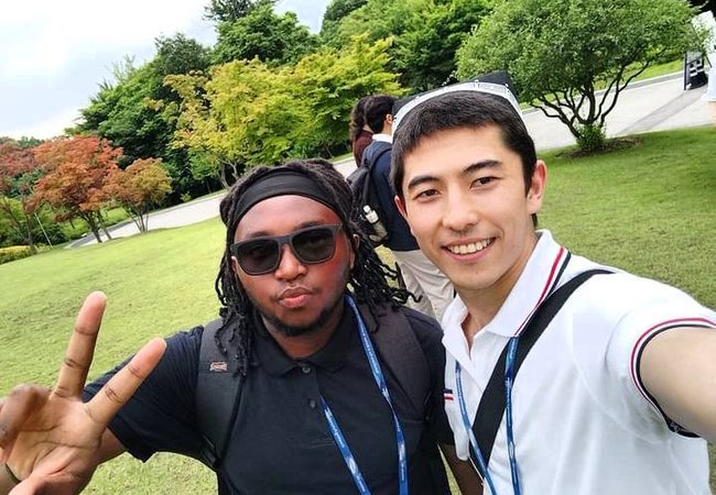 Elbek Abdumannopov, a student of the Architecture and Urban Design faculty at Kimyo International University in Tashkent, is currently studying at Hanyang University in South Korea under the 2+2 joint program