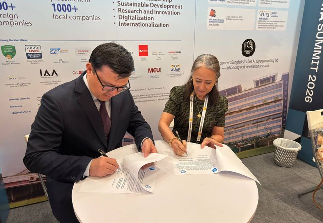 : Kimyo international university Expands International Cooperation at QS EduData Summit 2026