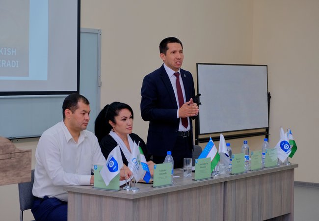 "31-may – Chekishga qarshi kurashish kuniga bag‘ishlangan davra suhbati" (O‘zbekiston Ekologik partiyasi va Toshkent Kimyo xalqaro universiteti hamkorligida)