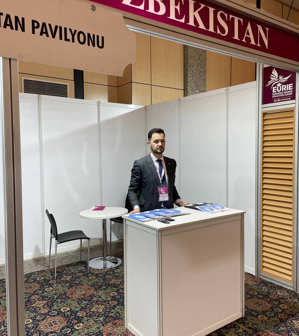 On behalf of the university, our representative takes part in the international "Eurasian Summit on Higher Education", which takes place in Istanbul on March 1-3 this year