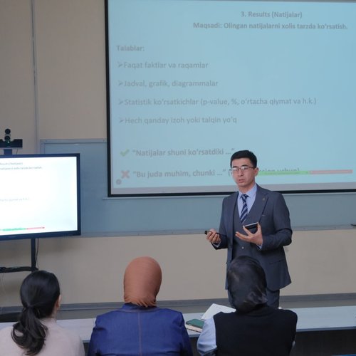 Toshkent Kimyo xalqaro universitetida magistrantlar uchun ilmiy-uslubiy seminar bo‘lib o‘tdi.