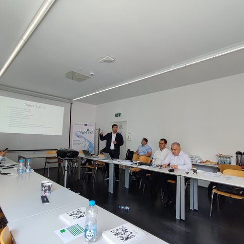 Yevropa Ittifoqining Erasmus+ dasturining SPHERE loyihasi doirasida bo‘lib o‘tayotgan treningda Toshkent Kimyo xalqaro universiteti vakillari faol ishtirok etmoqda