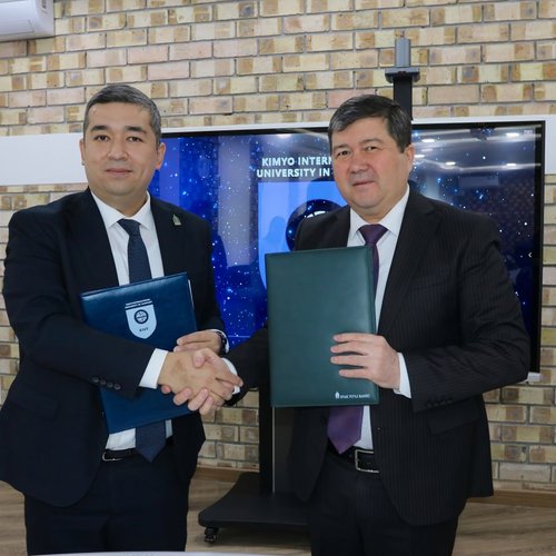 Kimyo International University in Tashkent and "Ipak Yuli" JSICB Signed a Memorandum of Cooperation