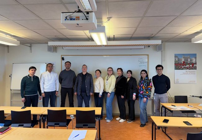 Наши профессора представляют Kimyo International University in Tashkent в Lund University в рамках проекта MOCCA